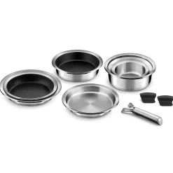 2 anses amovibles en silicone Inox - Ycône par Cuisinox