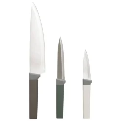3 couteaux manche antidérapant - Multicolore- 5five