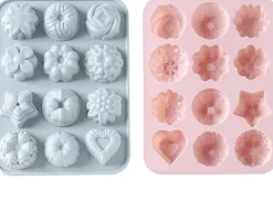 2 Moules en Silicone de Fleurs