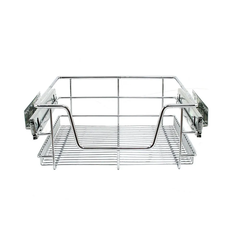 2 Paniers Coulissants KuKoo Pour Placard de Cuisine de 40cm
