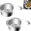2 Passoire de Cuisine en Inox gris