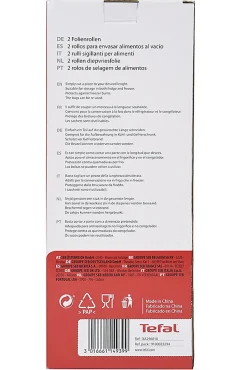 2 rouleaux pour emballage sous vide Tefal XA256010