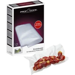 50 sacs sous vide 28 x 40 cm Proficook pour PC-VK 1015/1080/1133/1134/1146