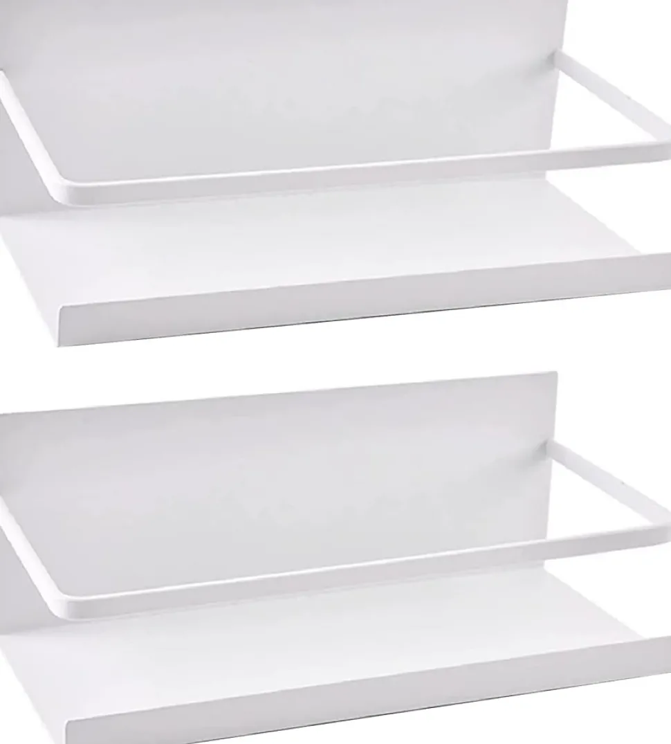2 Étagère à Épices Magnétique blanc