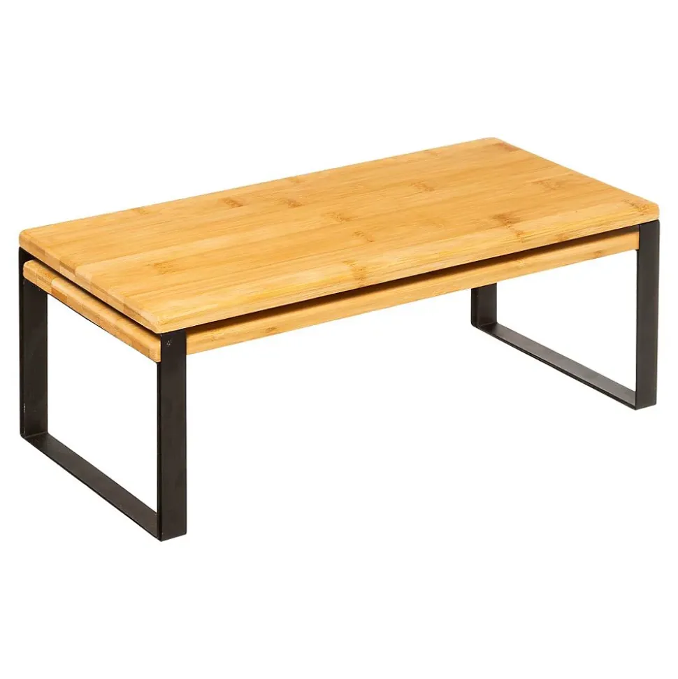 2 étagères gigognes en bambou Nera - 5Five