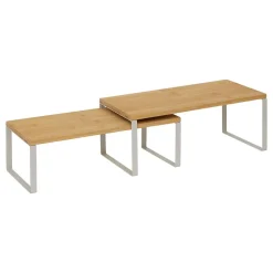 2 étagères gigognes Ordera beige 1 niveau - Beige- 5five