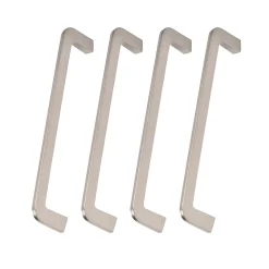 4 Un. poignées de meuble en 256MM inox mat cuisine porte tiroir armoire