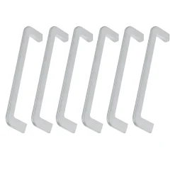 6 Un. poignées de meuble en 160MM chromé cuisine porte tiroir armoire