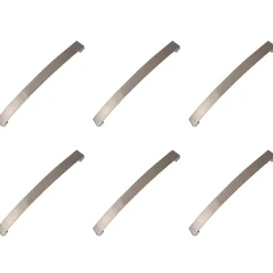 4 Un. poignées de meuble en nickel brossé de - entraxe 224MM