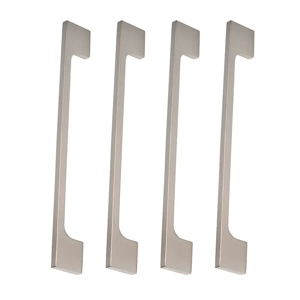 4 Un. poignées de meuble en 224MM inox mat cuisine tiroir armoire