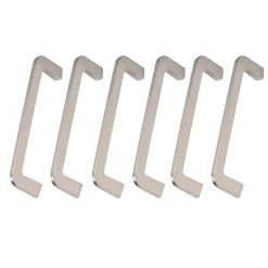 6 Un. poignées de meuble en 96MM inox mat cuisine porte tiroir armoire