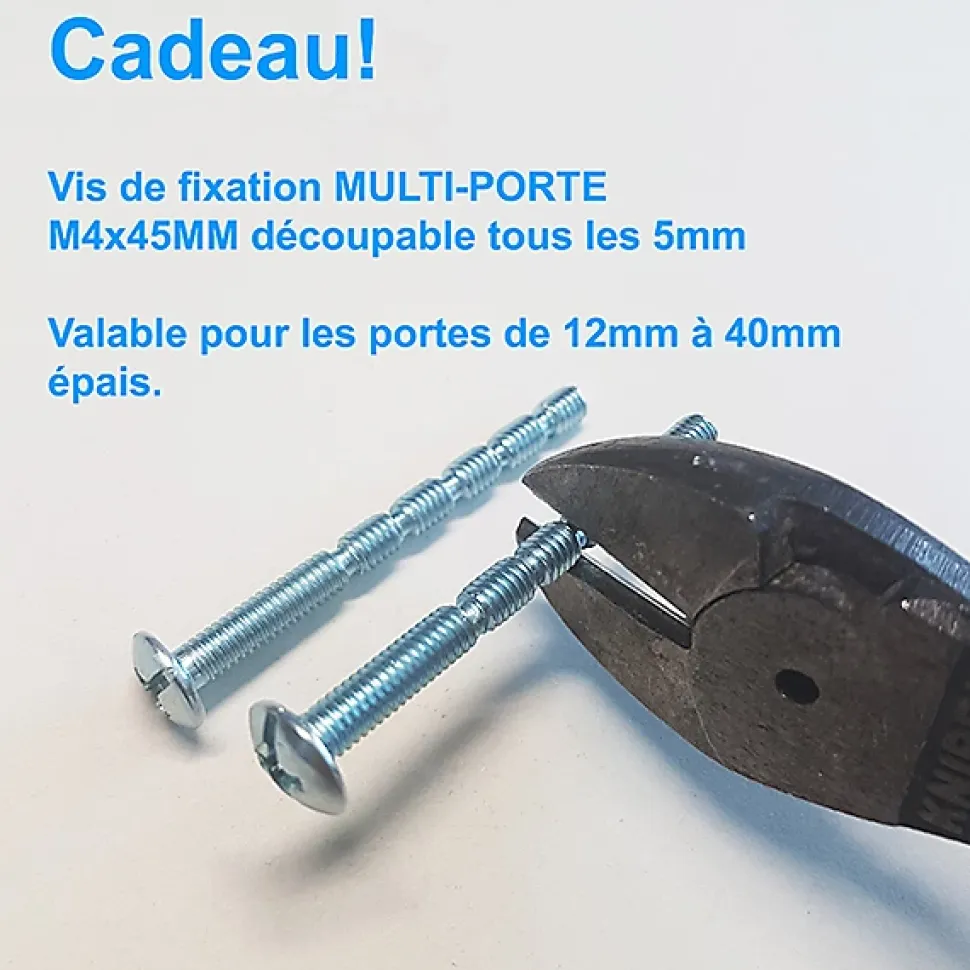 6 Un. poignées de meuble en 192MM inox mat cuisine tiroir armoire