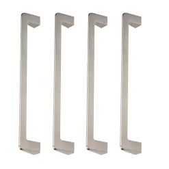 4 Un. poignées de meuble en 224MM inox mat cuisine porte tiroir armoire