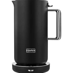 Aarke - Bouilloire AAA1241 - Acier inoxydable noir mat - Double paroi - Temperature reglable 40 a 100 degres