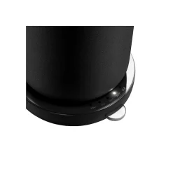 Aarke - Bouilloire AAA1241 - Acier inoxydable noir mat - Double paroi - Temperature reglable 40 a 100 degres