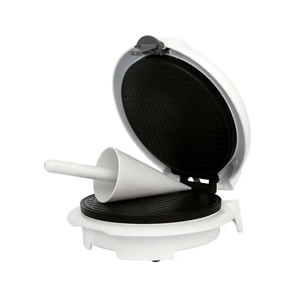 Adler AD 3038 Gaufrier Coloris Blanc