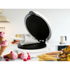 Adler AD 3038 Gaufrier Coloris Blanc