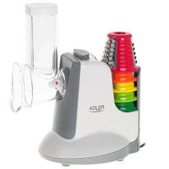 Adler AD 4815 Hachoir électrique Coupe-légumes 5 accessoires Coloris Blanc