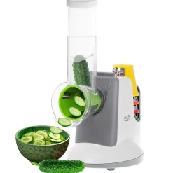 ADLER EUROPE AD4815 Hachoir électrique à légumes, râpe à 5 pointes y compris râpe, puissance 150 W