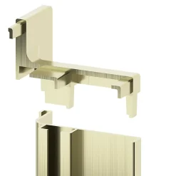 Angle extérieur pour rail de plan de travail laiton Caraway Innovo GoodHome