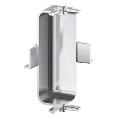 Angle intérieur pour rail de tiroir acier brossé Caraway Innovo GoodHome