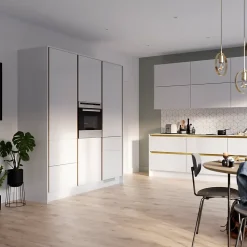 Angle intérieur pour rail de plan de travail acier brossé Caraway Innovo GoodHome