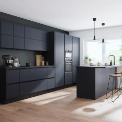 Angle intérieur pour rail de plan de travail noir Caraway Innovo GoodHome