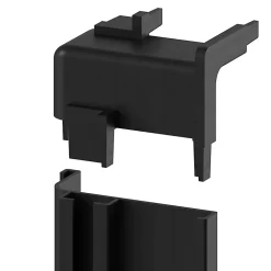 Angle intérieur pour rail de plan de travail noir Caraway Innovo GoodHome