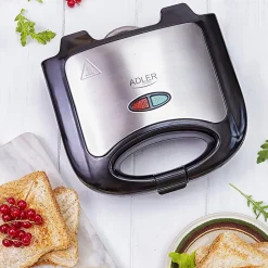 Appareil à sandwich croque monsieur AD 3015 - 850W - Anti adhésif
