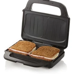 Appareil à croque-monsieur 900w inox Domo DO9195C big croque xl