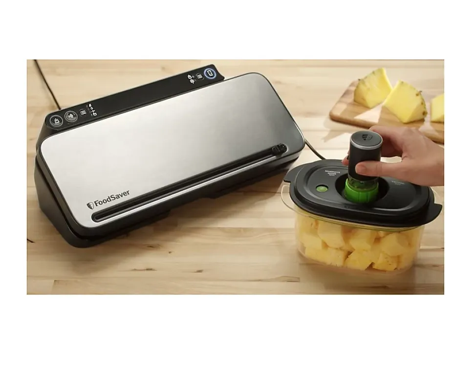 Appareil à emballage sous vide 130w inox/noir Foodsaver VS3190X