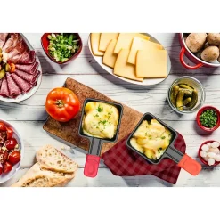 Appareil 3 en 1 - FAGOR - FG816 - 1100W - 8 poelons - 6 pics a fondue - Thermostat réglable