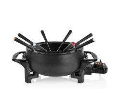 Appareil à fondue 1000w 8 fourchettes noir Tristar FO-1107