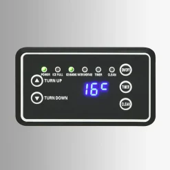 Appareil à glaçons argenté 45 kg / 24 h vidaXL