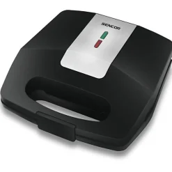 Appareil - Machine a Croque Monsieur Appareil a 3 en 1 - SENCOR - SSM 9410SS - 700 W - 3 plaques - Boîtier CoolTouch - Argent