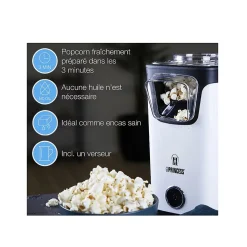 Appareil à pop-corn 1100w blanc Princess 01.292986.01.001