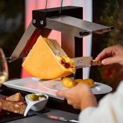 Appareil à raclette - Brézière Bron Coucke - Signatures - Original - 230V 850W + couteau raclette - Louis Tellier