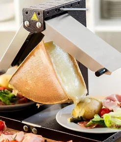 Appareil à raclette - Brézière - Signatures - Original - 110V 900W + Couteau raclette - Louis Tellier