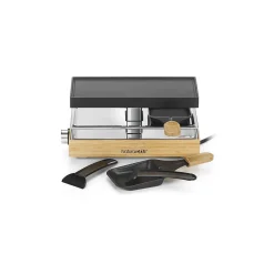Appareil à raclette 8 personnes 1200w gril Naturamix RAC.WOOD-8