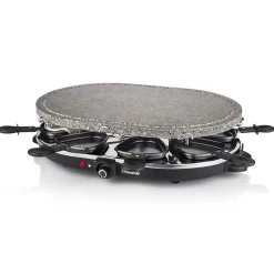 Appareil à raclette 8 personnes 1200w + pierre à griller Princess 162720-01-001