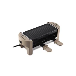 Appareil à raclette 2 personnes 350w marron/noir Little Balance 8693