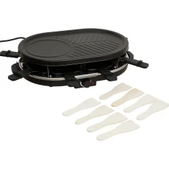 Appareil à raclette 8 personnes - Noir- 5five