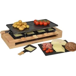 Appareil à raclette kitchen chef KCWOOD 8 MAXI