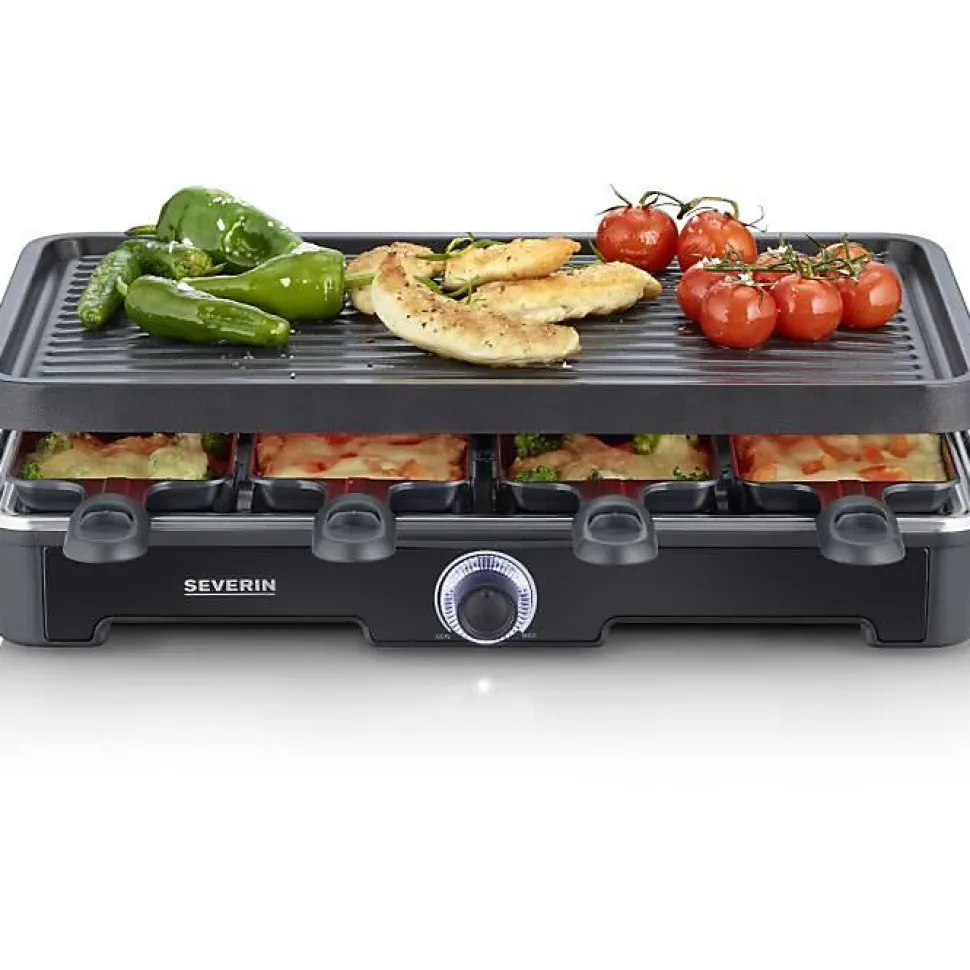 Appareil à raclette SEVERIN - RG9670 - Jusqu'à 8 personnes - 1400W