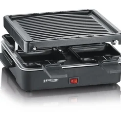 Appareil à raclette SEVERIN - RG2370 - Jusqu'à 4 personnes - Format compact 21x21cm - 600W
