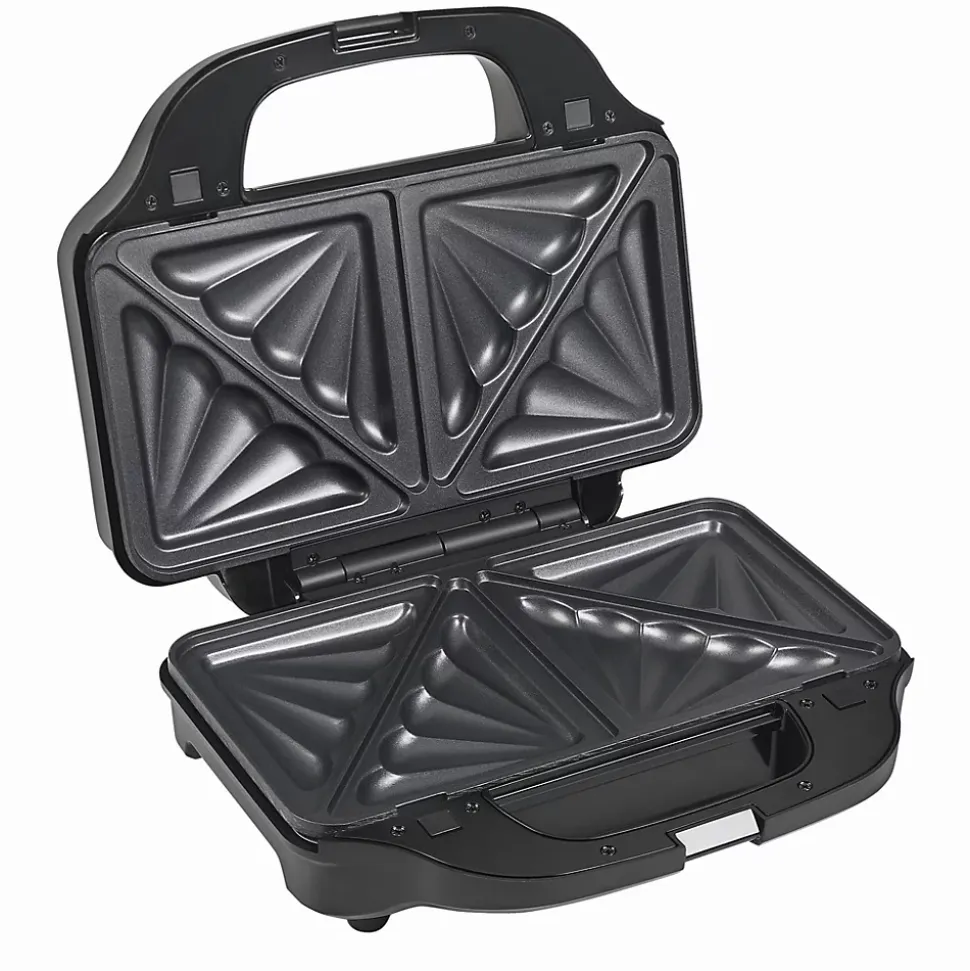 Appareil à sandwichs croque monsieur gaufrier 1500W