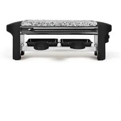 Appareil a Raclette 2 personnes - LIVOO - DOC156N - 350W - 2 personnes - Plateau amovible en granite - Bouton on/off