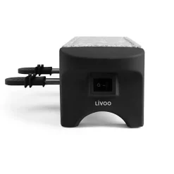 Appareil a Raclette 2 personnes - LIVOO - DOC156N - 350W - 2 personnes - Plateau amovible en granite - Bouton on/off