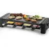 Appareil a Raclette DOMO DO9189G 8 personnes - Noir