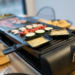 Appareil a Raclette LIVOO DOC185 12 personnes - Noir